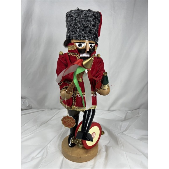 Steinbach: The Dancing Hungarian Nutcracker w/ Tokaji 16" Tall w/Foil Tag Estate - Picture 1 of 16